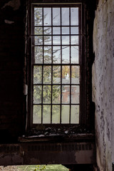 Fototapeta na wymiar Abandoned Willard State Hospital / Asylum for the Insane - New York