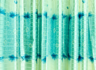 Fabric curtain. Can be used as background