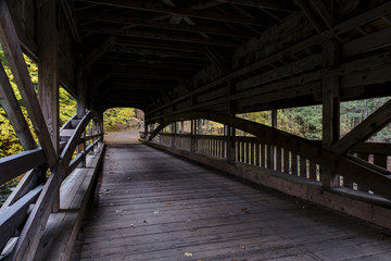 Scenic Covered Bridge - Mill Creek Park - Youngstown, Ohio