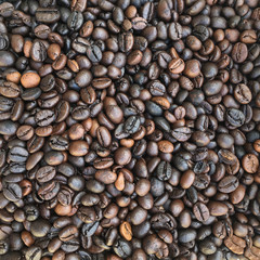 roasted coffee beans, can be used as a background
