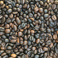 roasted coffee beans, can be used as a background
