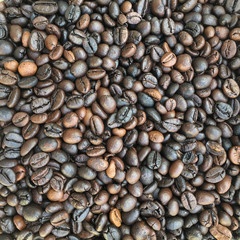 roasted coffee beans, can be used as a background
