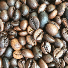 roasted coffee beans, can be used as a background
