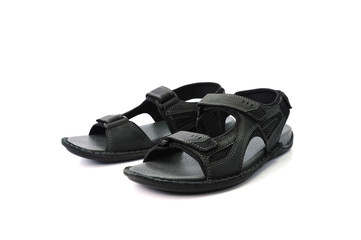 Strap sandals isolated on white background