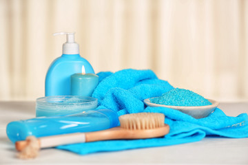 Beautiful spa composition, closeup