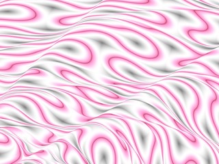 Fototapeta premium Pink wavy background