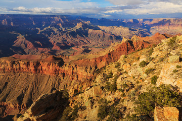 Picturesque Landscape from Grand Canyon South Rim, Arizona, Unit