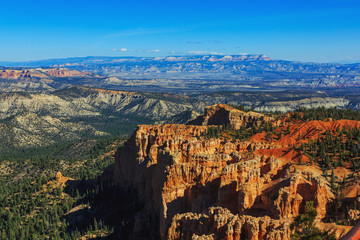 Fototapeta premium Picturesque rock formation. Bryce Canyon National Park. Utah, Un