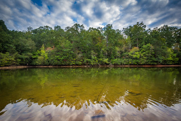 Beautiful clouds over Lake Norman, at Lake Norman State Park, No