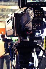 Video camera while filming