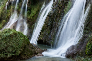 Fototapeta na wymiar Marmore waterfalls near Terni, Umbria, Italy