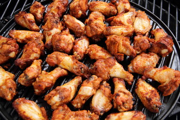 Hähnchenkeule auf dem Grill
