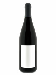 3D Wine Bottle