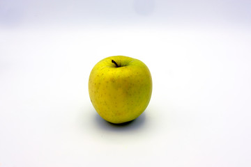 Fresh Green Apple Isolated on White Background