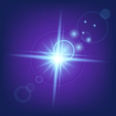 Creative concept Vector set of glow light effect stars bursts with sparkles isolated on black background. For illustration template art design, banner for Christmas celebrate, magic flash energy ray