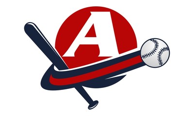 Base Ball Letter A