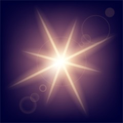 Creative concept Vector set of glow light effect stars bursts with sparkles isolated on black background. For illustration template art design, banner for Christmas celebrate, magic flash energy ray