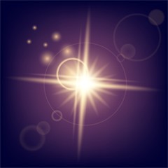 Creative concept Vector set of glow light effect stars bursts with sparkles isolated on black background. For illustration template art design, banner for Christmas celebrate, magic flash energy ray