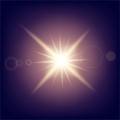 Creative concept Vector set of glow light effect stars bursts with sparkles isolated on black background. For illustration template art design, banner for Christmas celebrate, magic flash energy ray