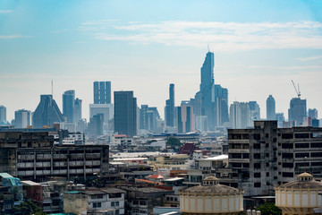 angkok Cityscape, Business center with high building.