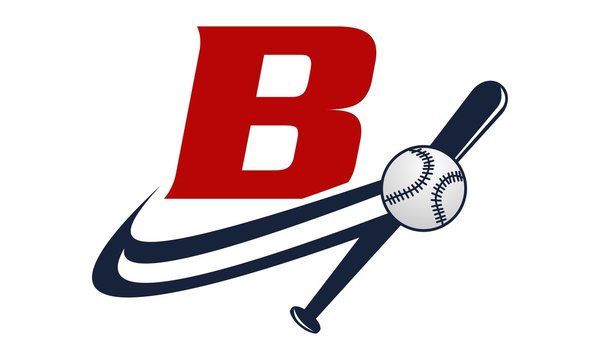 Base Ball Letter B
