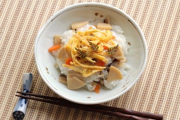 筍のちらし寿司