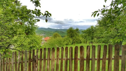 Fototapeta premium country fence