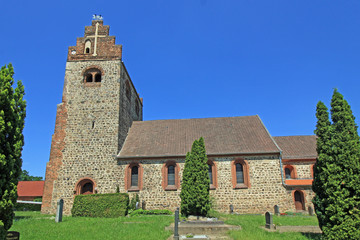 Feldsteinkirche in Kuhfelde (Altmark, Sachsen-Anhalt)
