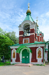 Fototapeta na wymiar Vvedenskaya Church, Kalyazin, Russia