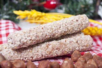 Biscuits with hazelnut