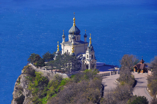 Форосская церковь в крыму фото с дороги