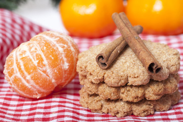 Integral biscuits with fruit