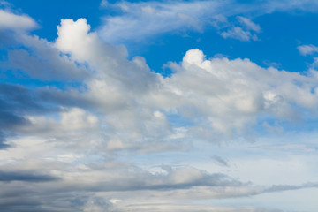 Peaceful sky and cloud in good weather day. Sky And Clouds in daytime.