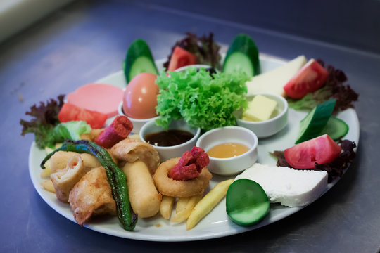 breakfast plate