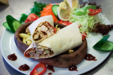 chicken wrap