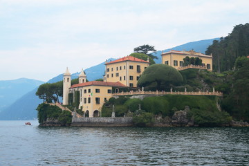 Fototapeta na wymiar Villa del Balbianello - Lake Como - Italy
