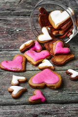 Valentines day cookies