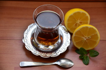 Limonlu çay