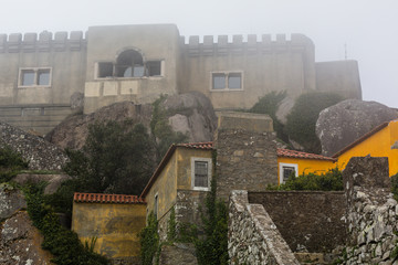 The Santuario da Peninha and Palace, Sintra, Portugal