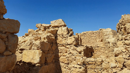 Fototapeta premium MASADA FORTRESS. Judean Desert.