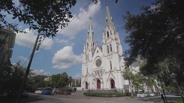 St John the Baptist Cathedral in Savannah Georgia, USA, Sep 2016
