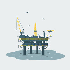 Oil platform