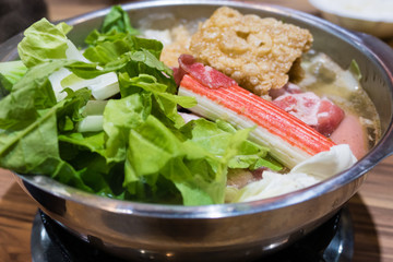 Traditional Taiwanese hot pot