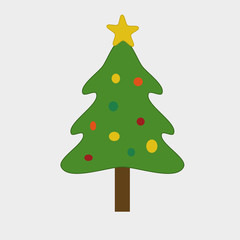 Christmas tree icon.