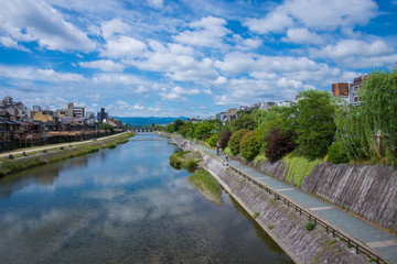 Obraz premium Beautiful nature scenic view in Japan