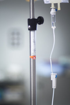 Medical iv drip in hospital