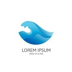 Ocean Wave Logo Design