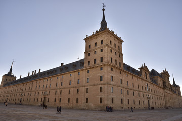Fototapeta na wymiar Monasterio del Escorial monumento nacional