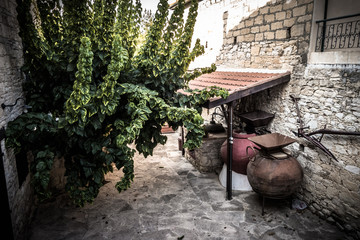 Mediterranean mountain village