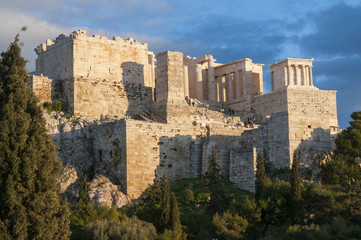 Fototapeta na wymiar propyla of acropolis